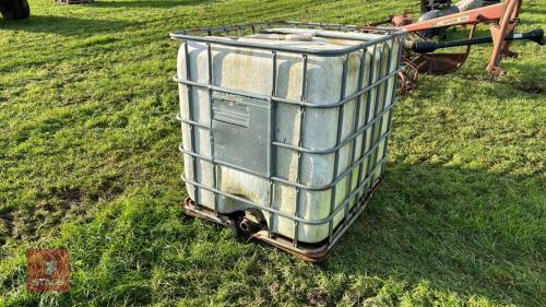 IBC TANK C/W OUTLET