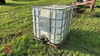 IBC TANK C/W OUTLET