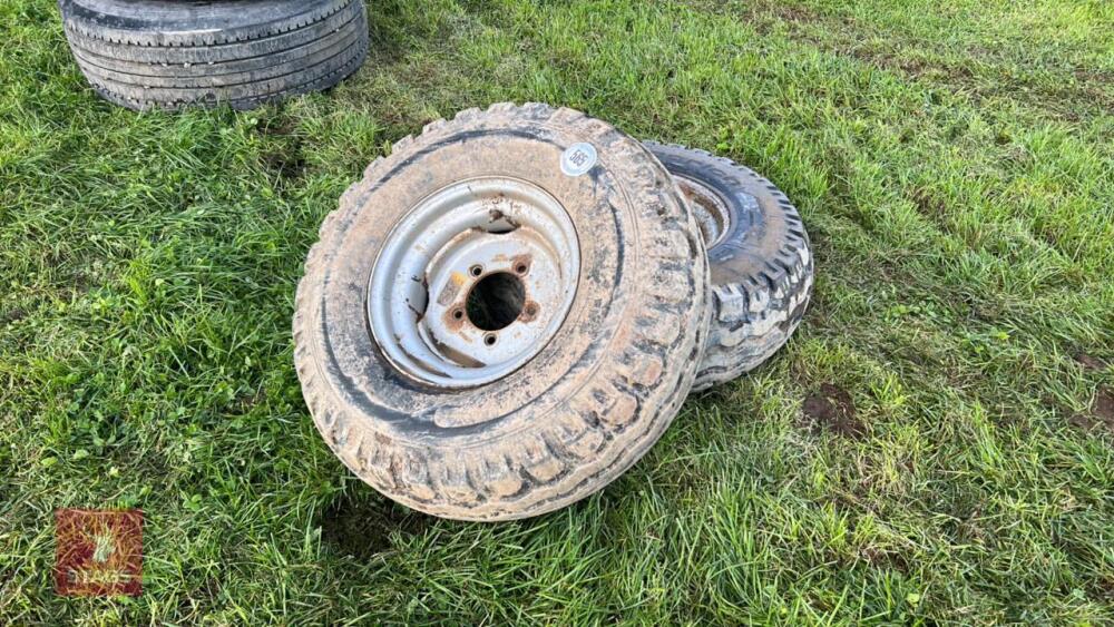 2 X 11.5/80-15.3 ALL TERRAIN WHEELS&TYRE