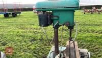 110V PILLAR DRILL + STAND - 6