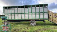 APPROX 24' SINGLE AXLE LIVESTOCK TRAILER - 3