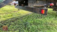 APPROX 24' SINGLE AXLE LIVESTOCK TRAILER - 14