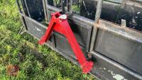 PAINTED METAL CATTLE CRUSH - 10