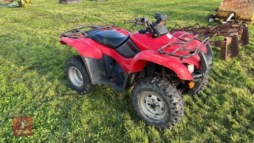 HONDA 420CC 4WD QUAD BIKE