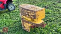 HEAVY DUTY 3 POINT LINKAGE WEIGHT BLOCK - 2