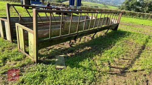 20' FREESTANDING CATTLE FEED TROUGH