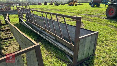 20' FREESTANDING CATTLE FEED TROUGH