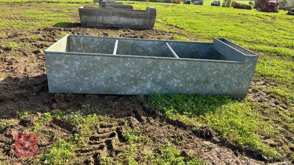 LARGE GALVANISED WATER TROUGH