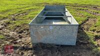 LARGE GALVANISED WATER TROUGH - 2