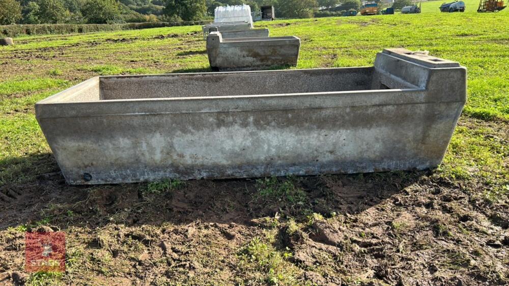 LARGE CONCRETE WATER TROUGH
