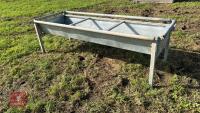 8' GALVANISED CATTLE FEED TROUGH - 3