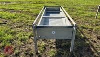 8' GALVANISED CATTLE FEED TROUGH - 3