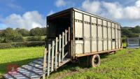 21' LIVESTOCK CONTAINER + BALE TRAILER - 5