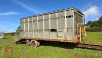 21' LIVESTOCK CONTAINER + BALE TRAILER - 7