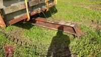 21' LIVESTOCK CONTAINER + BALE TRAILER - 9
