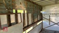 21' LIVESTOCK CONTAINER + BALE TRAILER - 19