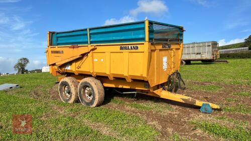 2002 ROLLAND TURBO 115 GRAIN TRAILER