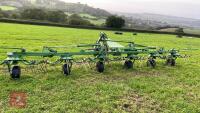 2009 KRONE KW707 6 STAR TEDDER - 7