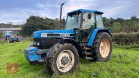 1995 FORD 8340SLE 4WD TRACTOR