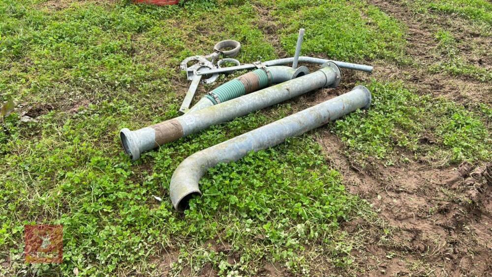 QTY OF GALVANISED SLURRY PIPE