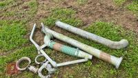 QTY OF GALVANISED SLURRY PIPE - 3