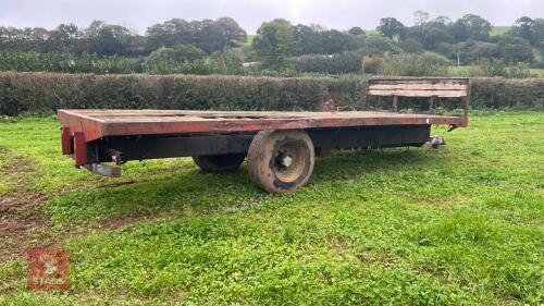 22' SINGLE AXLE BALE TRIALER