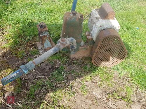 LISTER WATER PUMP WITH MOTOR (S/R)