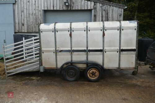 IFOR WILLIAMS 12' LIVESTOCK TRAILER
