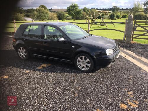 2000 VOLKSWAGON GOLF V6 4 MOTION