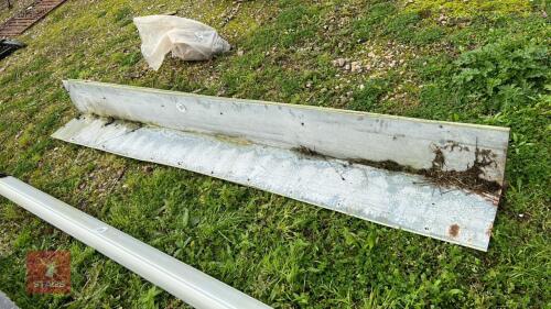 3 RIGHT ANGLE METAL SHEETS