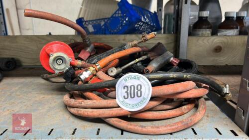 GAS HOSE & REGULATOR