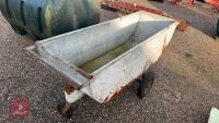 GALVANISED FEED TROLLY - 2