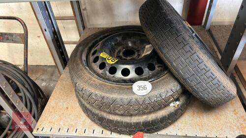 3 SPARE TYRES