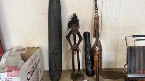QTY OF TRIBAL ARTIFACTS