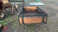 5' X 3' WOODEN CAR TRAILER - 4