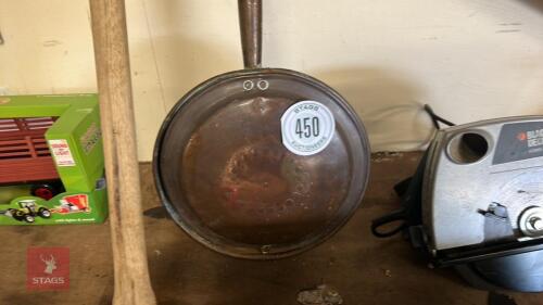 COPPER WARMING PAN