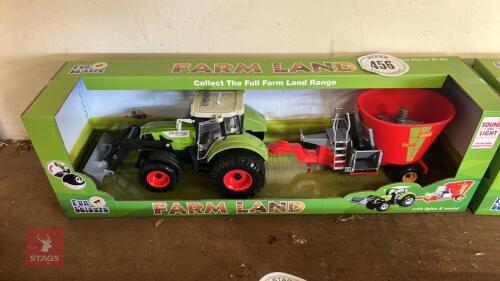 TOY TRAILER & FEEDER WAGGON