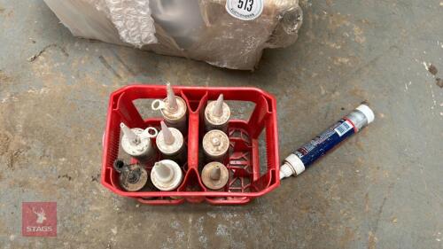 8 TUBS OF MASTIC
