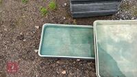 2 GREEN POTTING TRAYS - 3