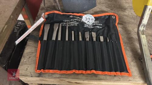 12 PEICE CHISEL AND PUNCH SET