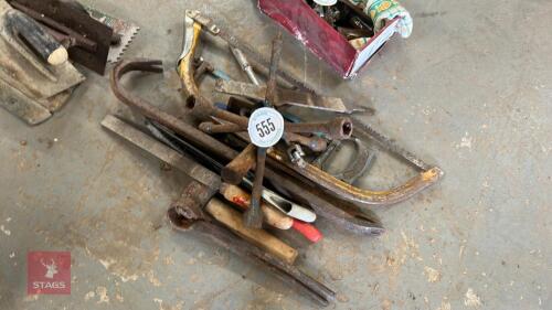 QTY OF HAND TOOLS