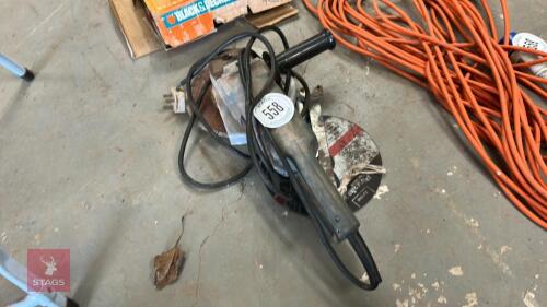 BLACK & DECKER 9'' ANGLE GRINDER