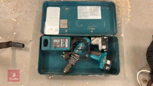 MAKITA DRILL IN METAL CASE