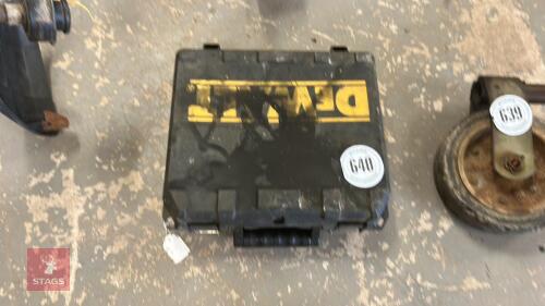 DEWALT DRILL IN CASE