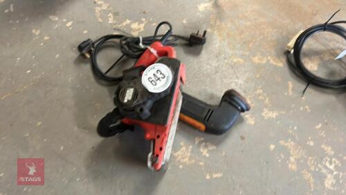 2 BLACK AND DECKER SANDERS