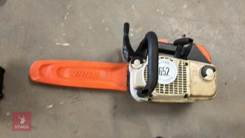 STIHL TOP HANDLE CHAINSAW