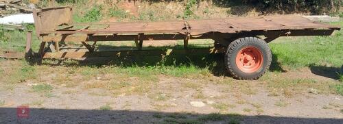 APPROX 15' BALE TRAILER