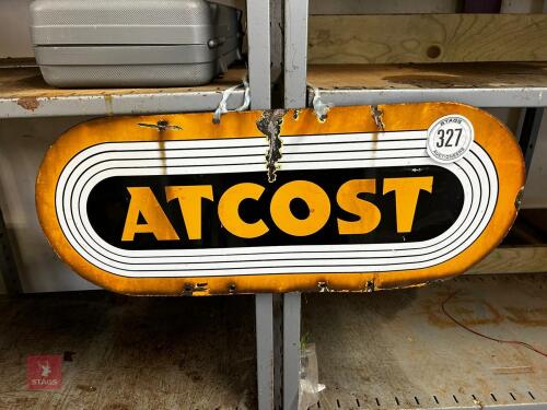 VINTAGE ATCOST SIGN