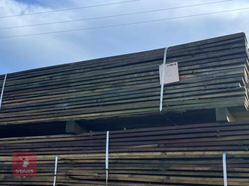 108 LENGTHS OF TREATED CLADDING