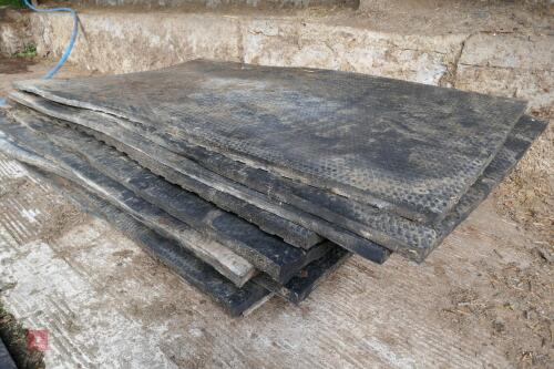 20 X EASIMAT RUBBER COW CUBICLE MATS